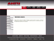 Tablet Screenshot of mageva.cl